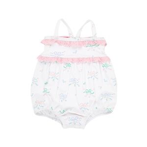 TBBC St.Bart's Bubble Bathing Suit Grandmillenial/ Pink